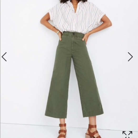 madewell green pants